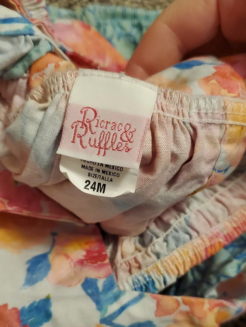 Ricrac & Ruffles sweet floral
